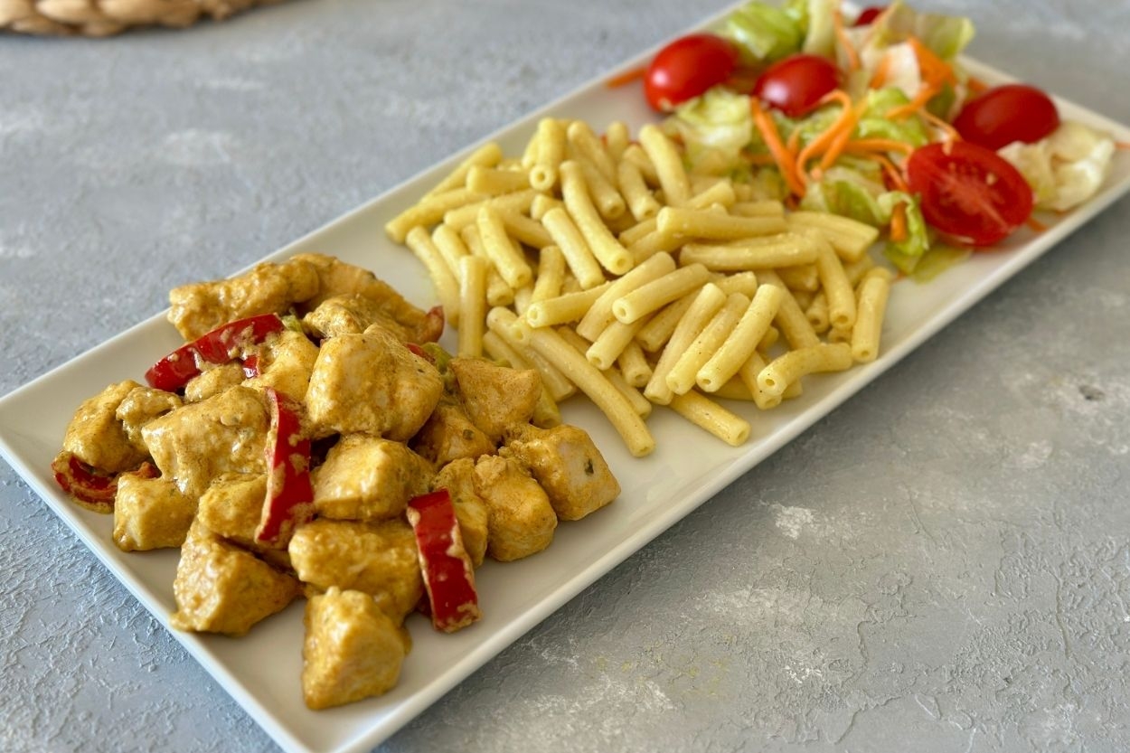 Köri Soslu Şinitzel